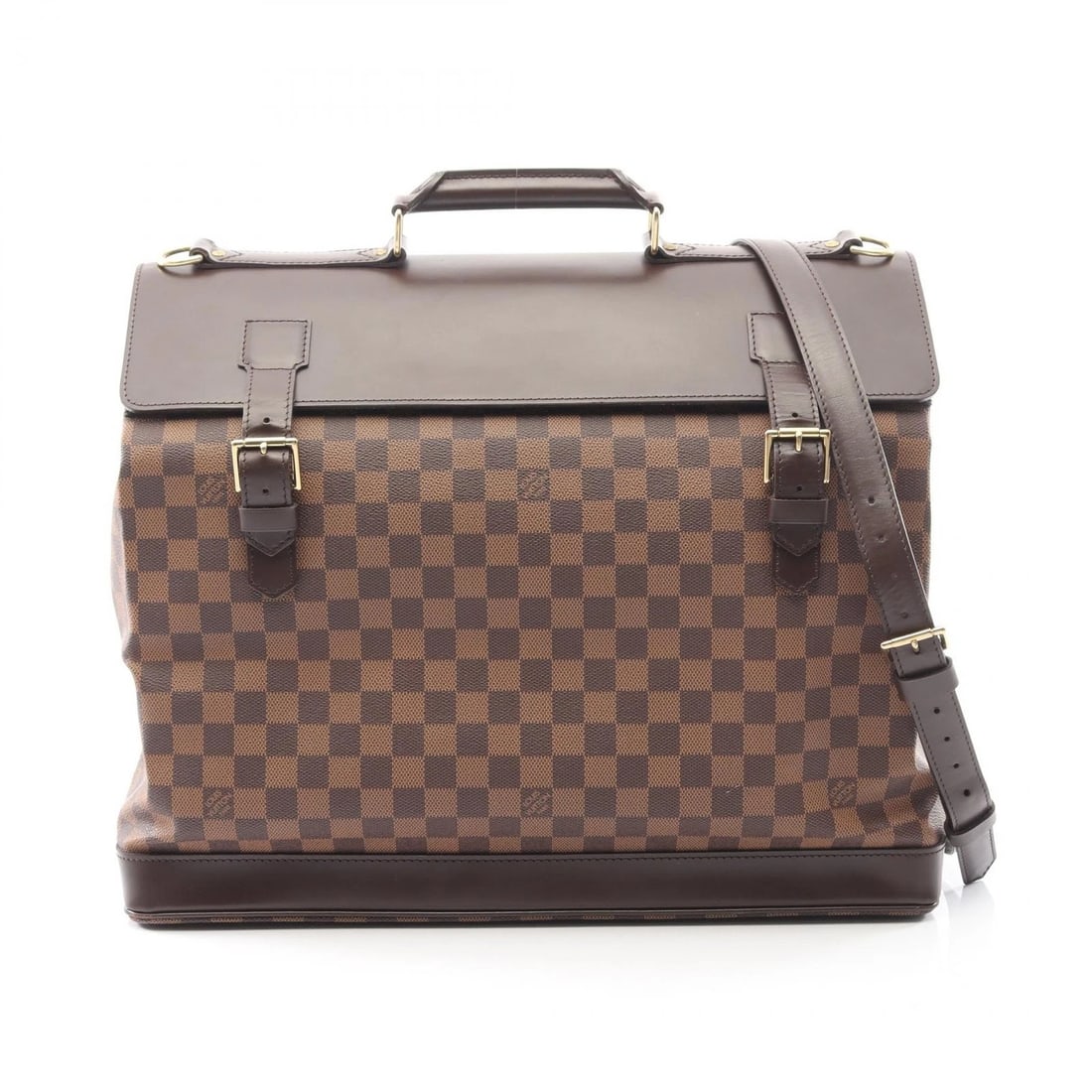 LOUIS VUITTON WEST END PM SHOULDER CROSSBODY BAG BOSTON BAG: LOUIS VUITTON West End PM Shoulder Crossbody bag Boston bag Brand: LOUIS VUITTON Type: Boston bag Material: Damier × PVC coated canvas × leather Color: Ebene / Brown??ish colors Size: (H:15.7" x