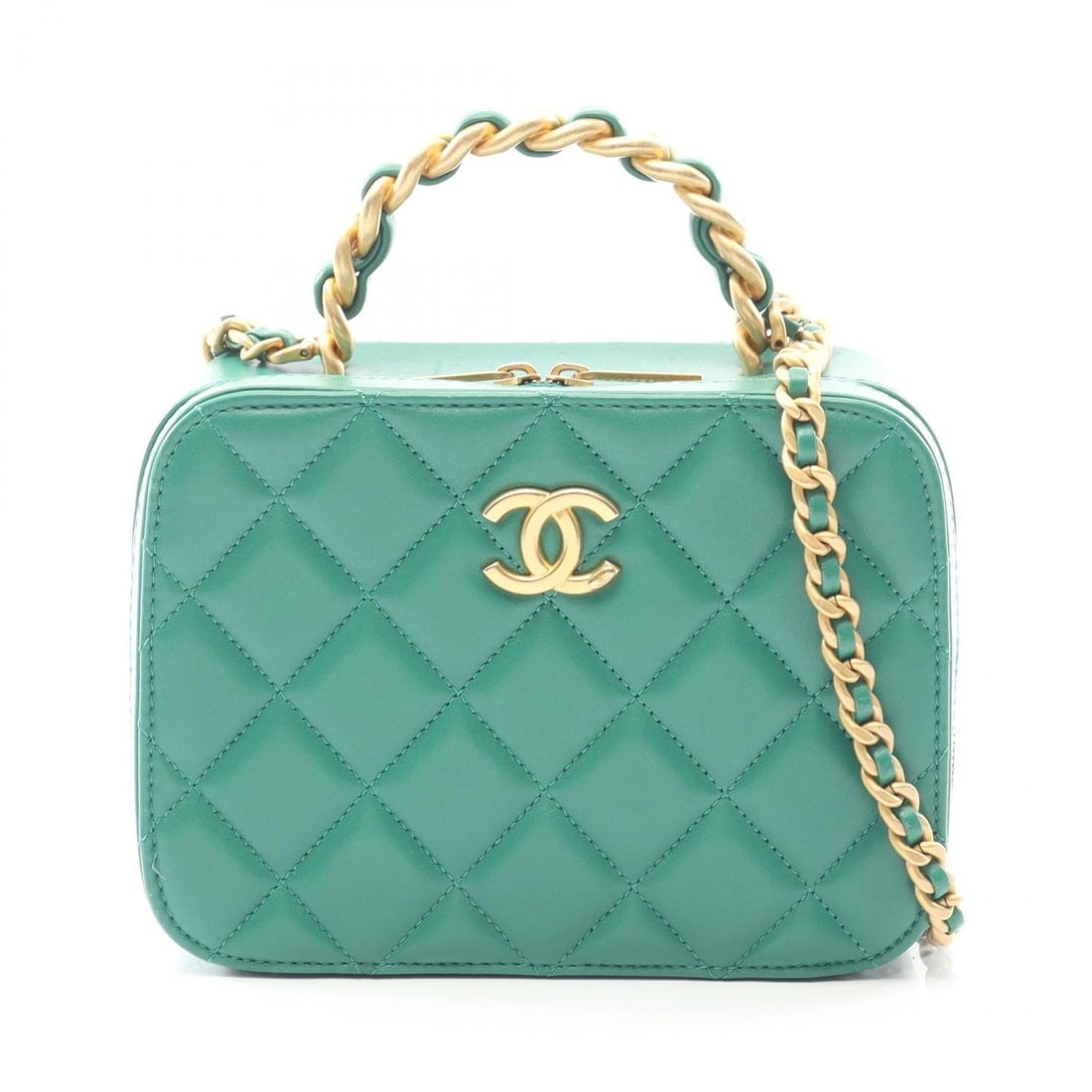 CHANEL MATELASSE CHAIN SHOULDER CROSSBODY VANITY BAG SHOULDER BAG (1 of 6)