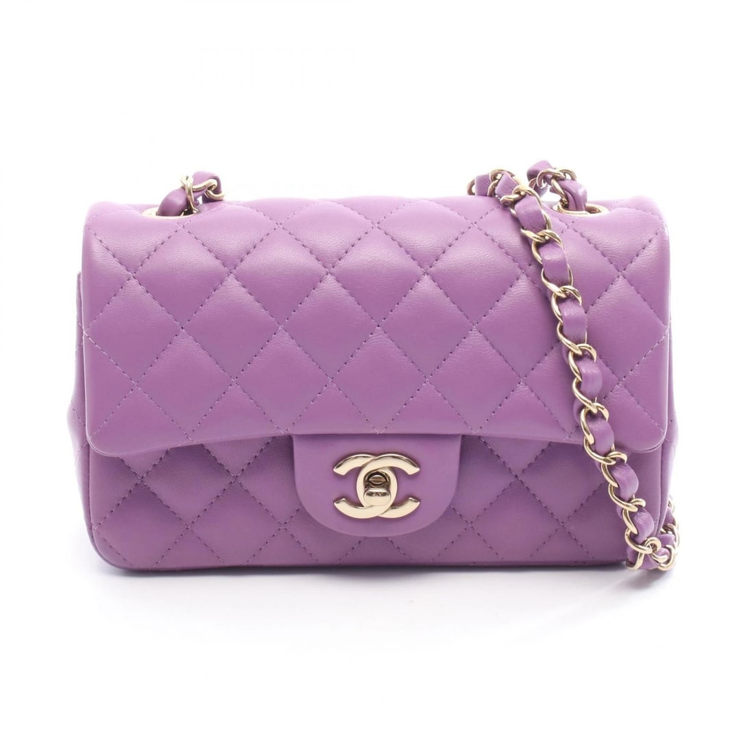 CHANEL MINI MATELASSE 20 CHAIN SHOULDER CROSSBODY BAG (1 of 2)