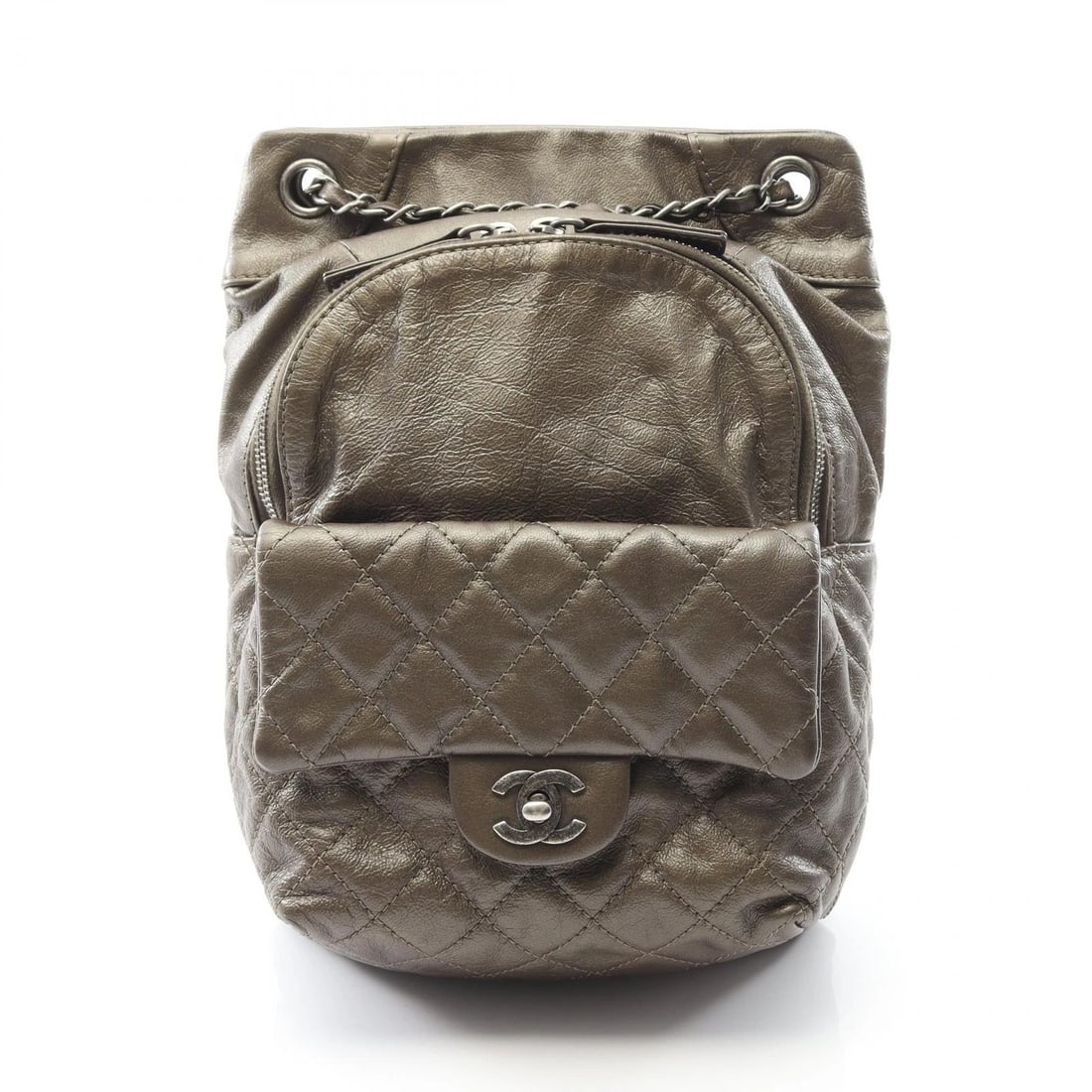 CHANEL MATELASSE CHAIN BACKPACK BAG RUCKSACK BACKPACK (1 of 4)