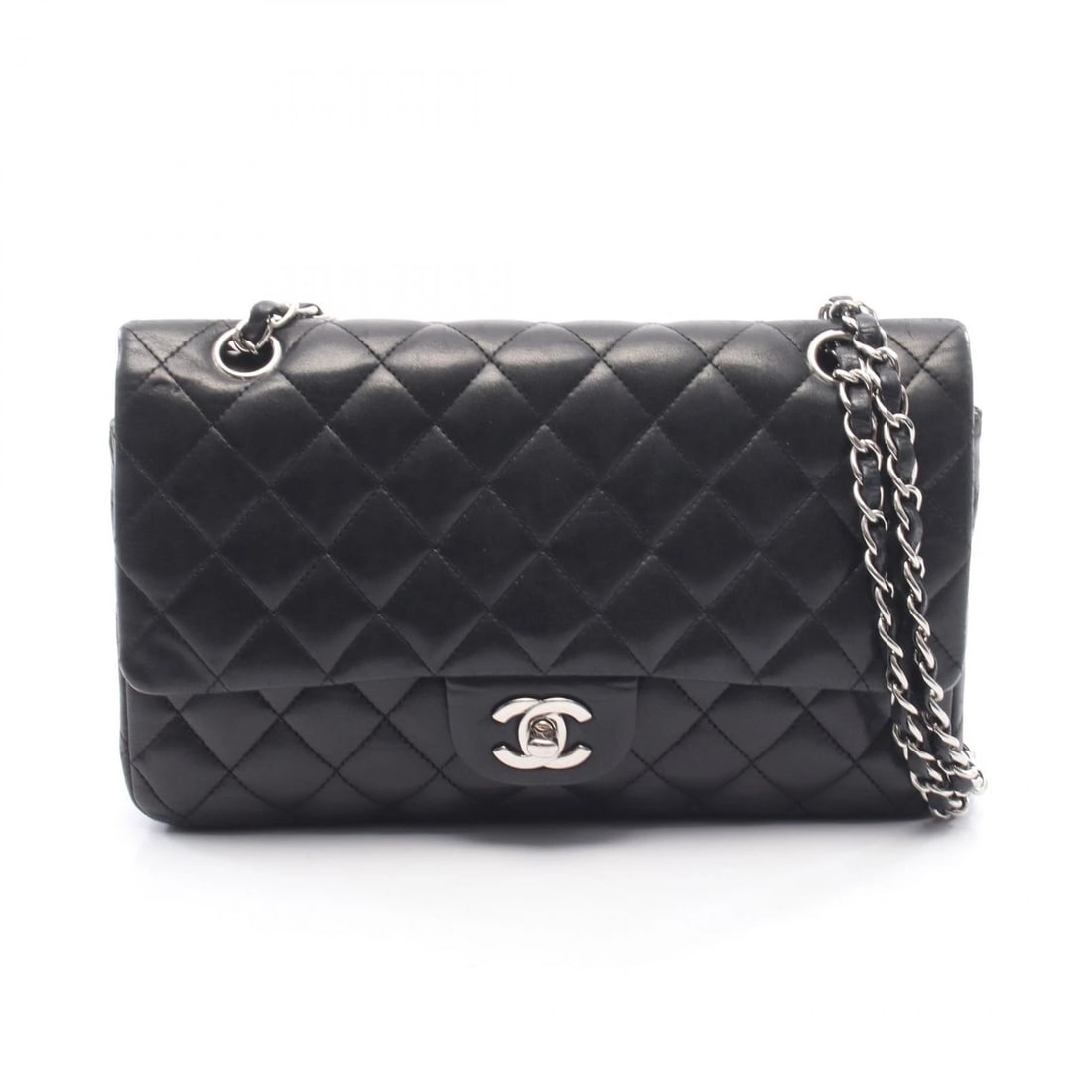 CHANEL MATELASSE W FLAP CHAIN SHOULDER BAG (1 of 5)