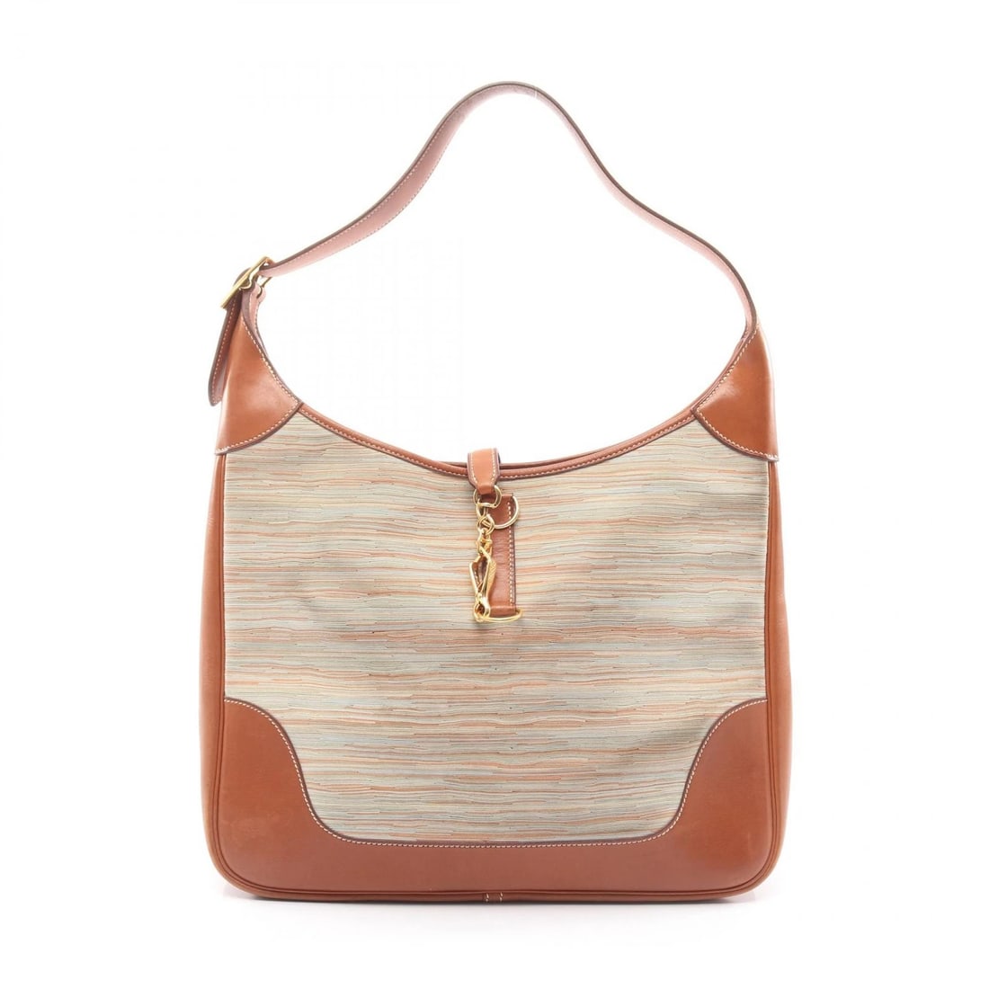 HERMES TRIM 35 SHOULDER BAG VIBRATO BARENIA SHOULDER BAG (1 of 7)