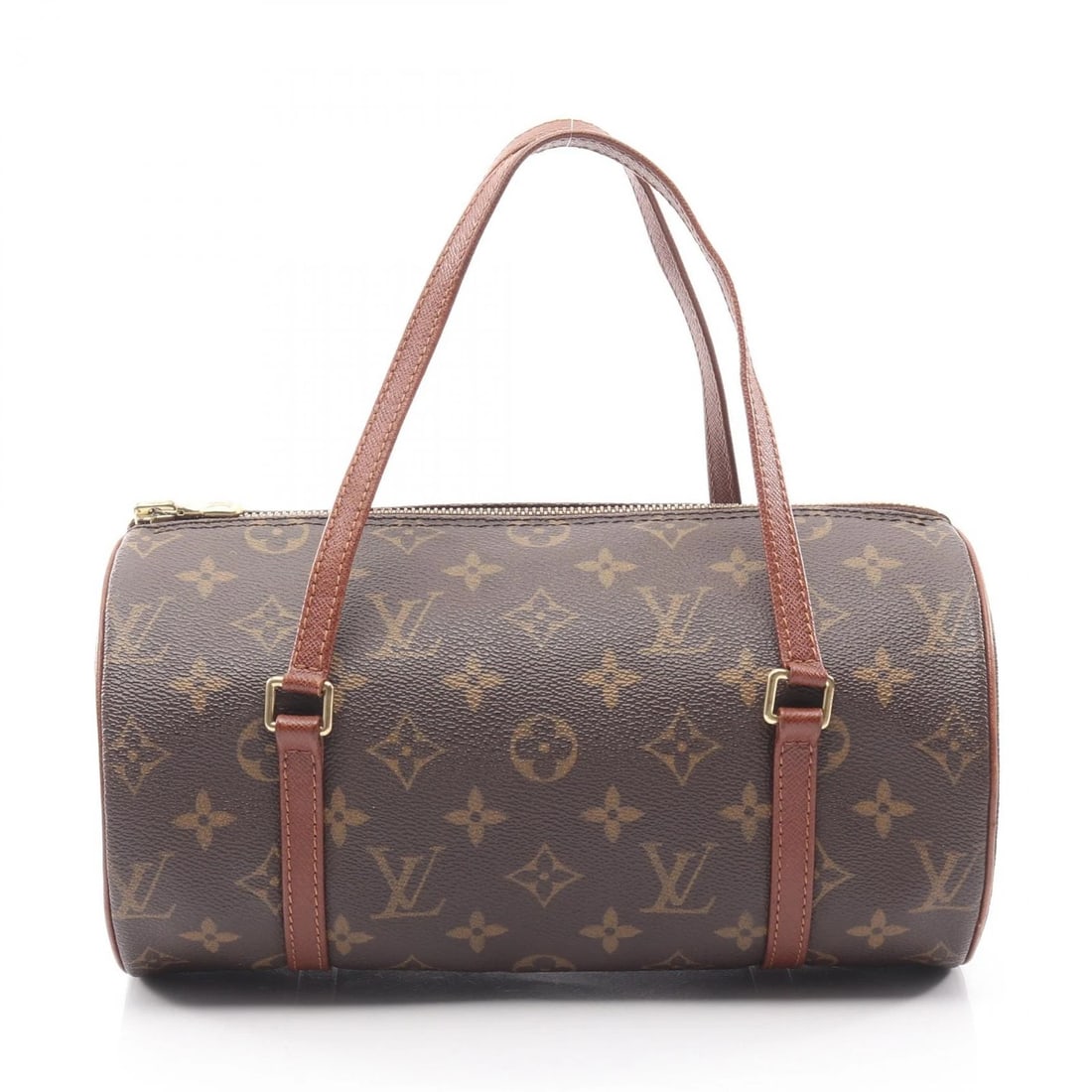 LOUIS VUITTON PAPILLON 26 OLD HANDBAG: LOUIS VUITTON Papillon 26 Old Handbag Brand: LOUIS VUITTON Type: Handbag Material: Monogram × PVC coated canvas × leather Color: Brown??ish colors Size: (H:5.1" x W:10.2" x D:5.1") Handle?40cm(1