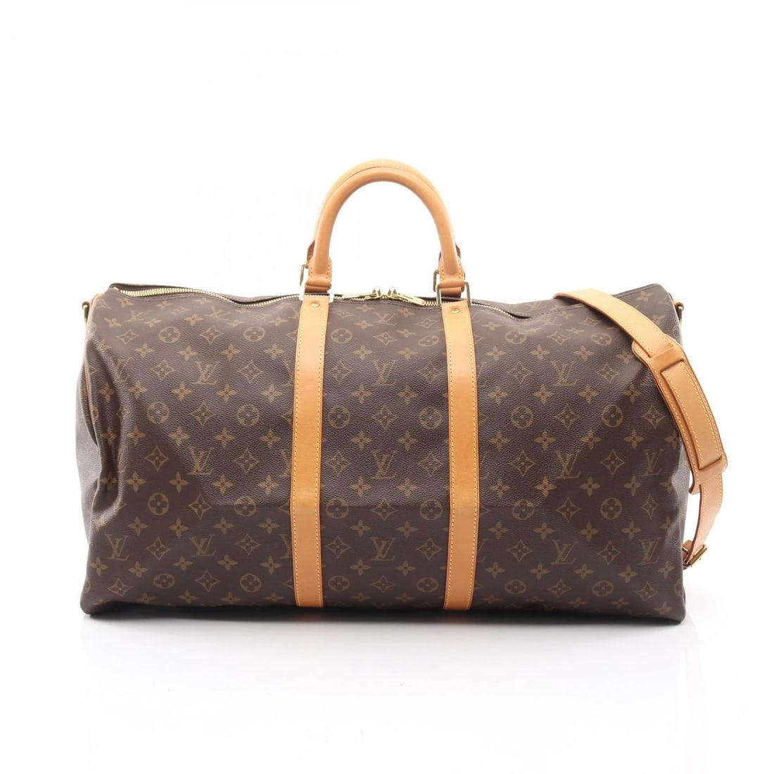 LOUIS VUITTON KEEPALL BANDOULIERE 55 SHOULDER HANDBAG BOSTON BAG: LOUIS VUITTON Keepall Bandouliere 55 Shoulder Handbag Boston bag Brand: LOUIS VUITTON Type: Boston bag Material: Monogram × PVC coated canvas × leather Color: Brown??ish colors Size: