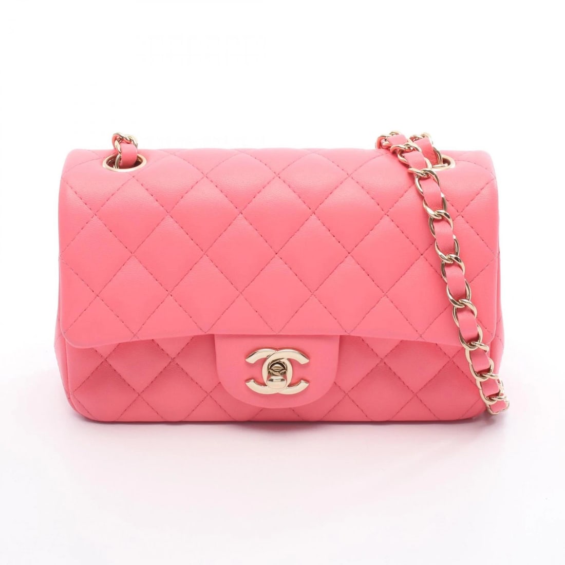 CHANEL MINI MATELASSE 20 CHAIN SHOULDER CROSSBODY BAG (1 of 3)