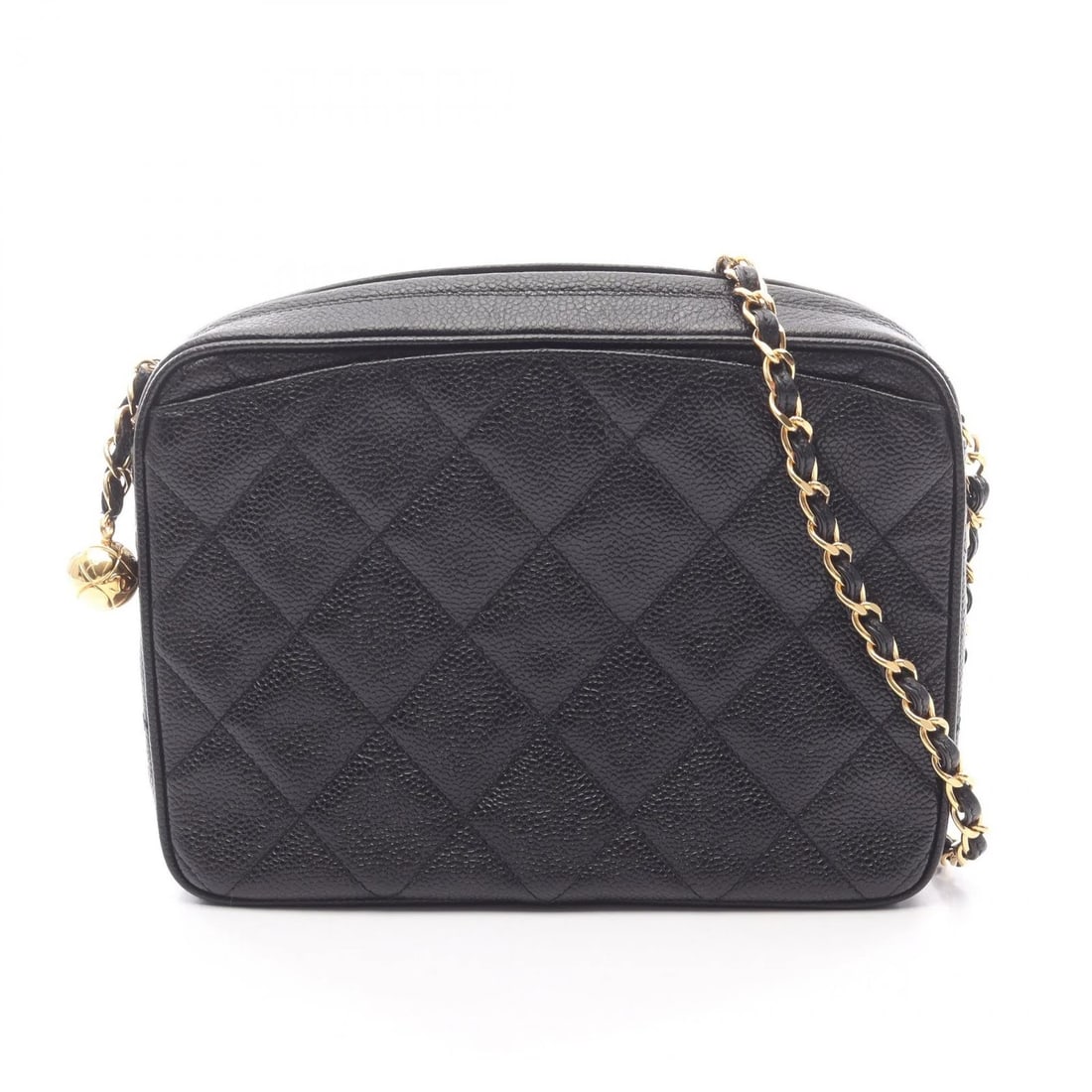 CHANEL MATELASSE CHAIN SHOULDER CROSSBODY BAG L SHOULDER BAG: CHANEL Matelasse Chain Shoulder Crossbody Bag l Shoulder Bag Brand: CHANEL Type: Shoulder Bag Material: leather × Grained calfskin Color: Black??ish colors Size: (H:6.5" x W:8.7" x D:2.4") Should