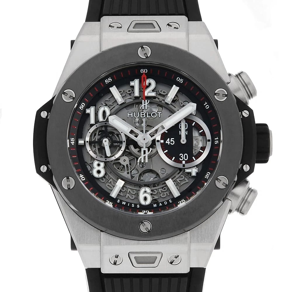 HUBLOT BIG BANG UNICO TITANIUM CERAMIC WRIST WATCH (1 of 5)