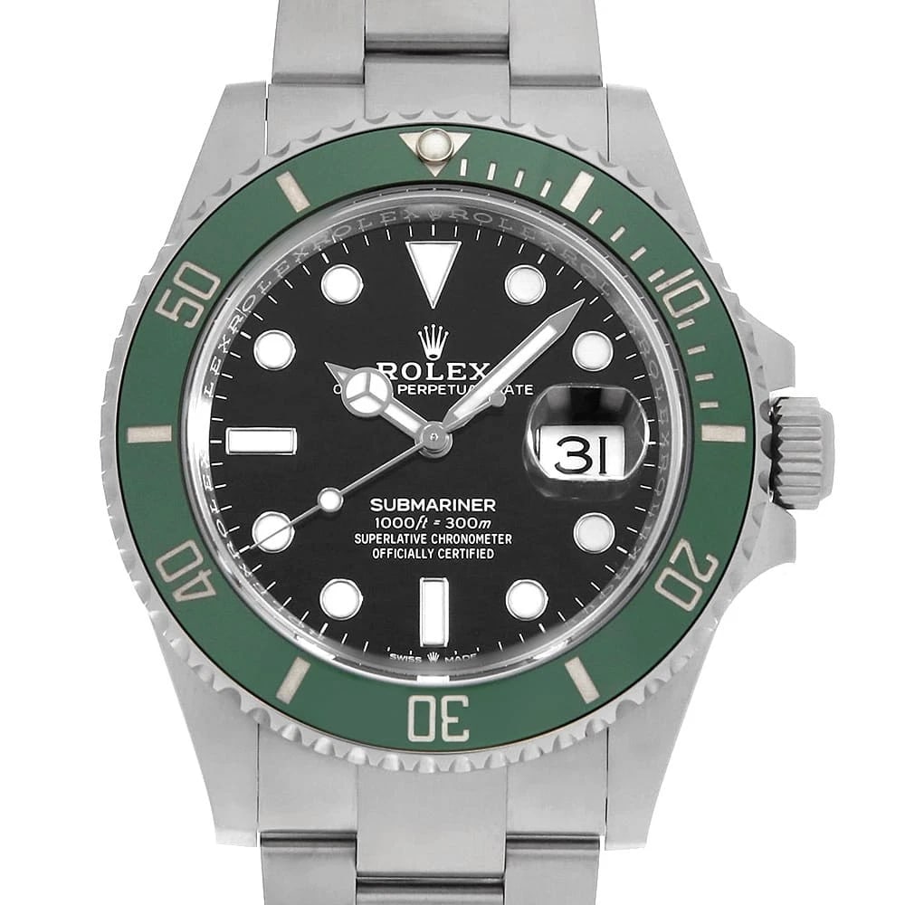 ROLEX SUBMARINER DATE BLACK WRIST WATCH: ROLEX SUBMARINER Date black Wrist Watch Brand: ROLEX Type: Wrist watch Material: Band Material Stainless Steel, Case Material Stainless Steel Color: Black Size: Case:W41mm Circumference of Wrist:2