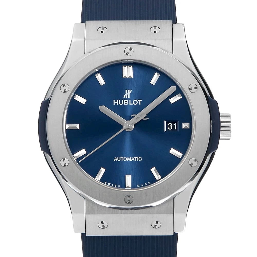 HUBLOT CLASSIC FUSION TITANIUM WRIST WATCH (1 of 6)