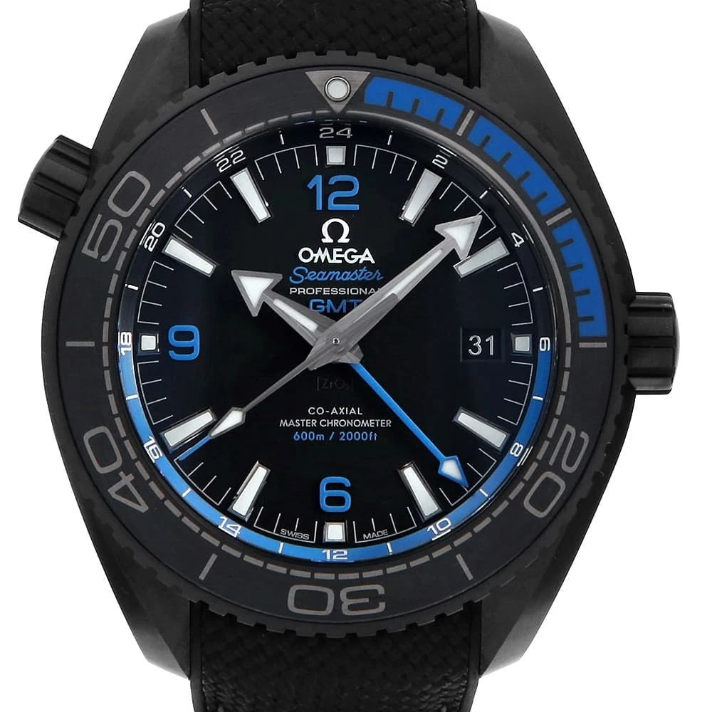OMEGA SEAMASTER 600 PLANET OCEAN GMT WRIST WATCH (1 of 3)