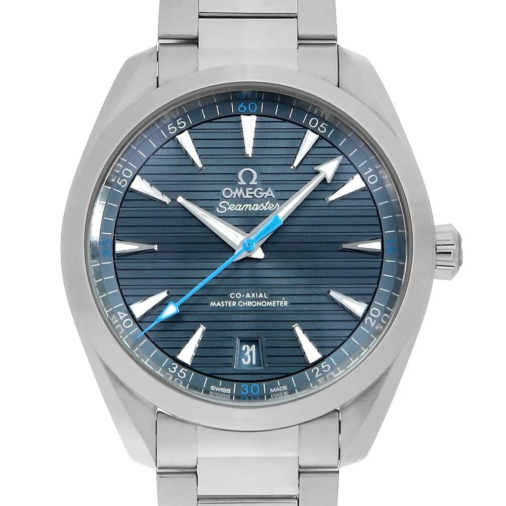 OMEGA SEAMASTER AQUA TERRA CO-AXIAL MASTER CHRONOMETER WRIST WATCH (1 of 5)
