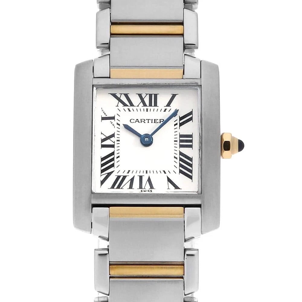 CARTIER TANK FRANCAISE WRIST WATCH (1 of 5)