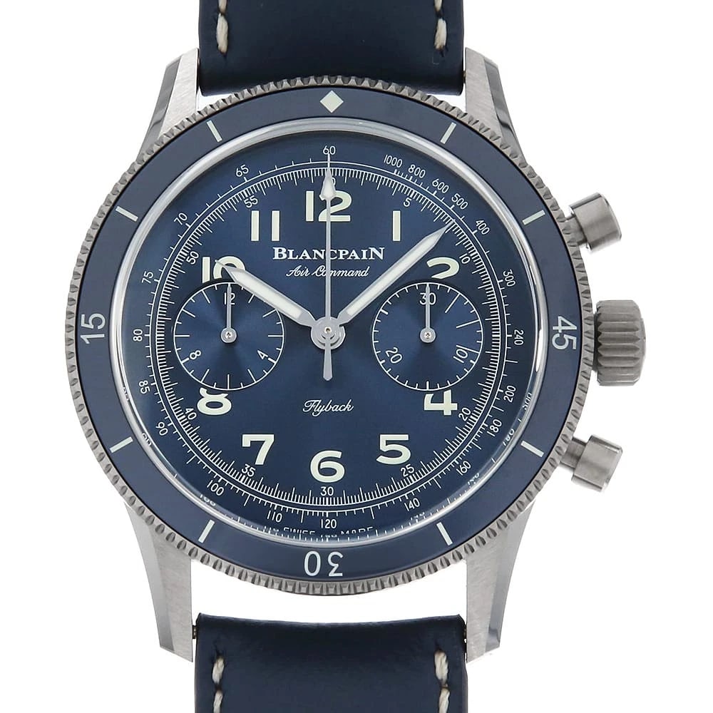 BLANCPAIN AIR COMMAND FLYBACK CHRONOGRAPH WRIST WATCH (1 of 5)