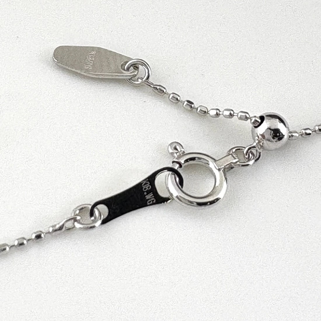 RUBY DESIGN NECKLACE WG WHITEGOLD - 2