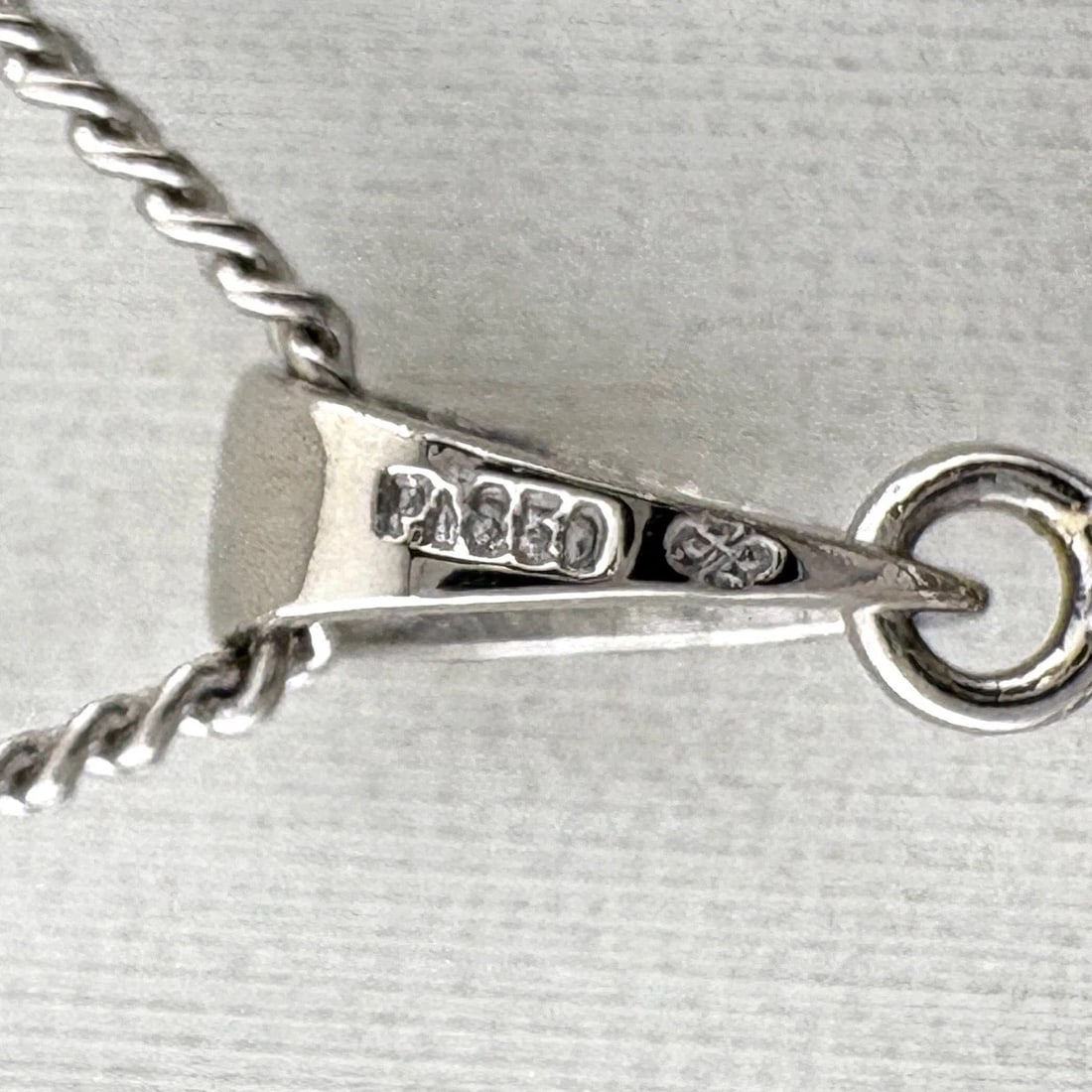 RUBY DESIGN NECKLACE PLATINUM PENDANT - 4