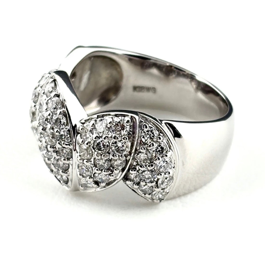 MELEE DIAMOND DESIGN RING WG WHITEGOLD (1 of 2)