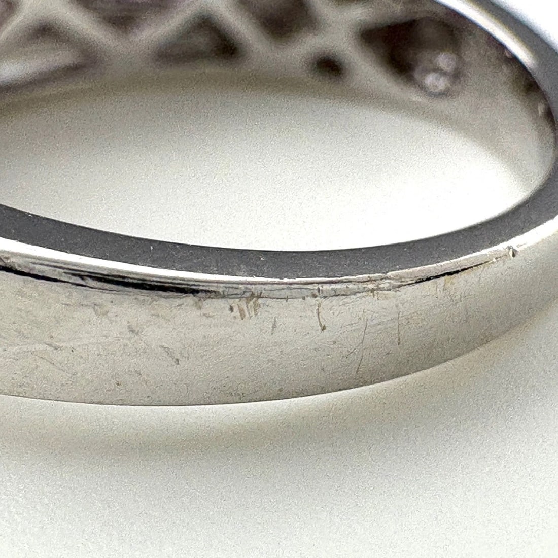 RUBY DESIGN RING WG WHITE GOLD PINK SAPPHIRE - 3