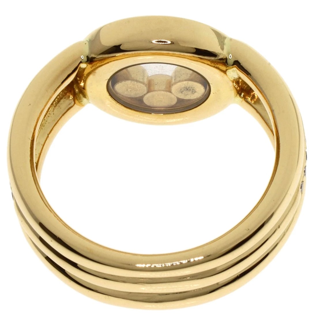 CHOPARD HAPPY DIAMOND RING K18 - 4