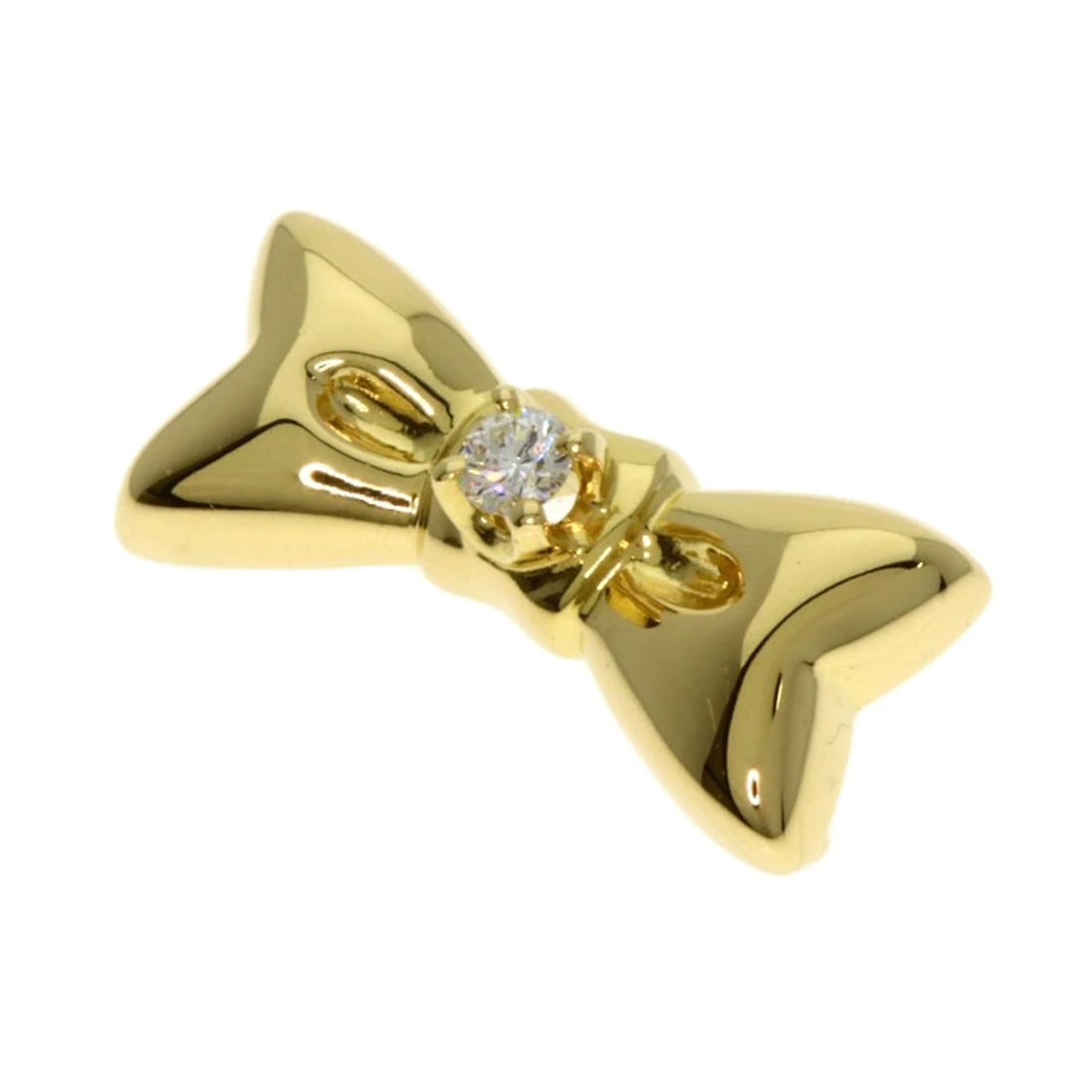 MIKIMOTO RIBBON DIAMOND TOP PENDANT TOP: MIKIMOTO Ribbon Diamond TOP Pendant top Brand: MIKIMOTO Type: Pendant top Material: K18 Yellow Gold, Main Stone/Creation Natural Color: Exterior Color Gold Size: Top