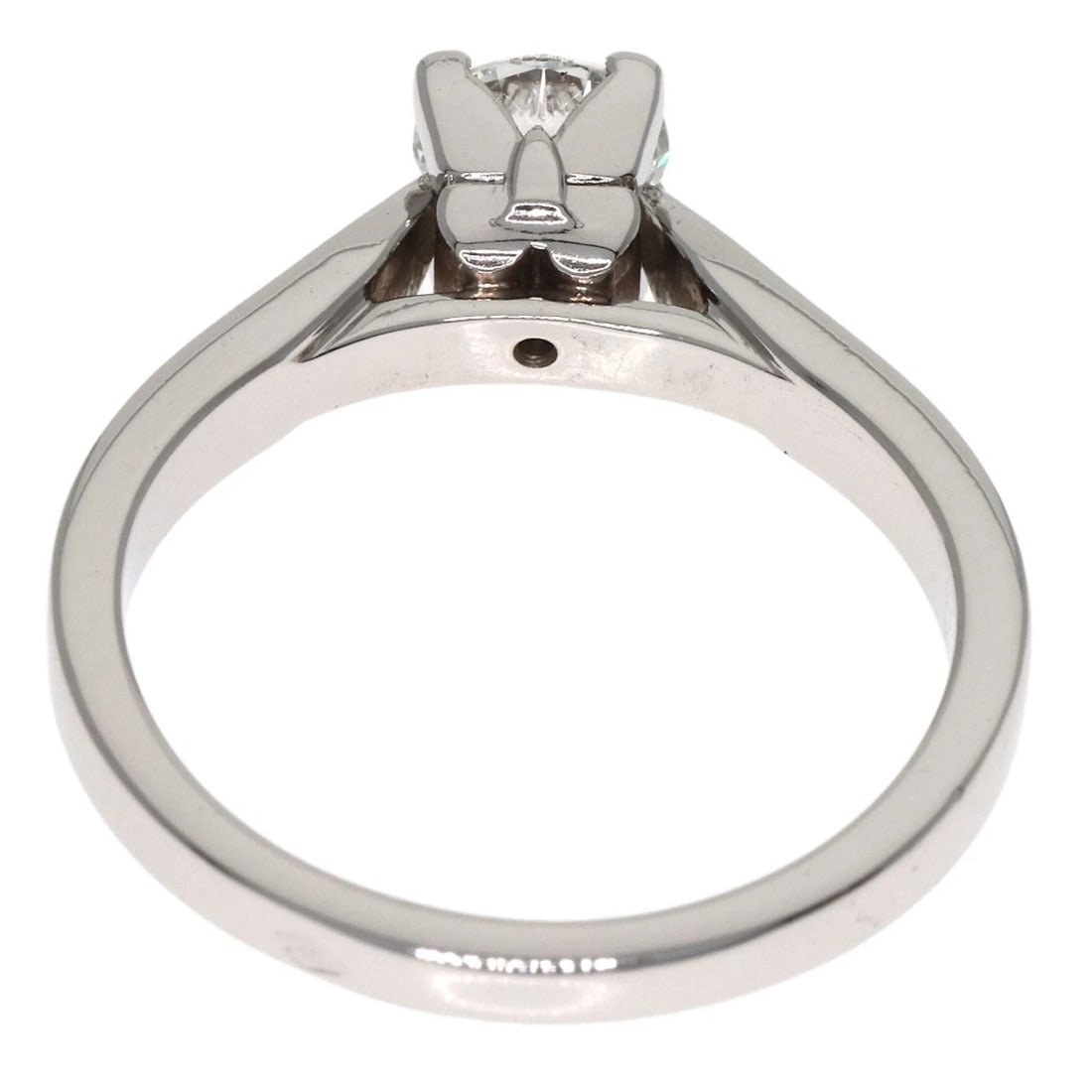 VAN CLEEF & ARPELS PAPILLON DIAMOND RING - 4