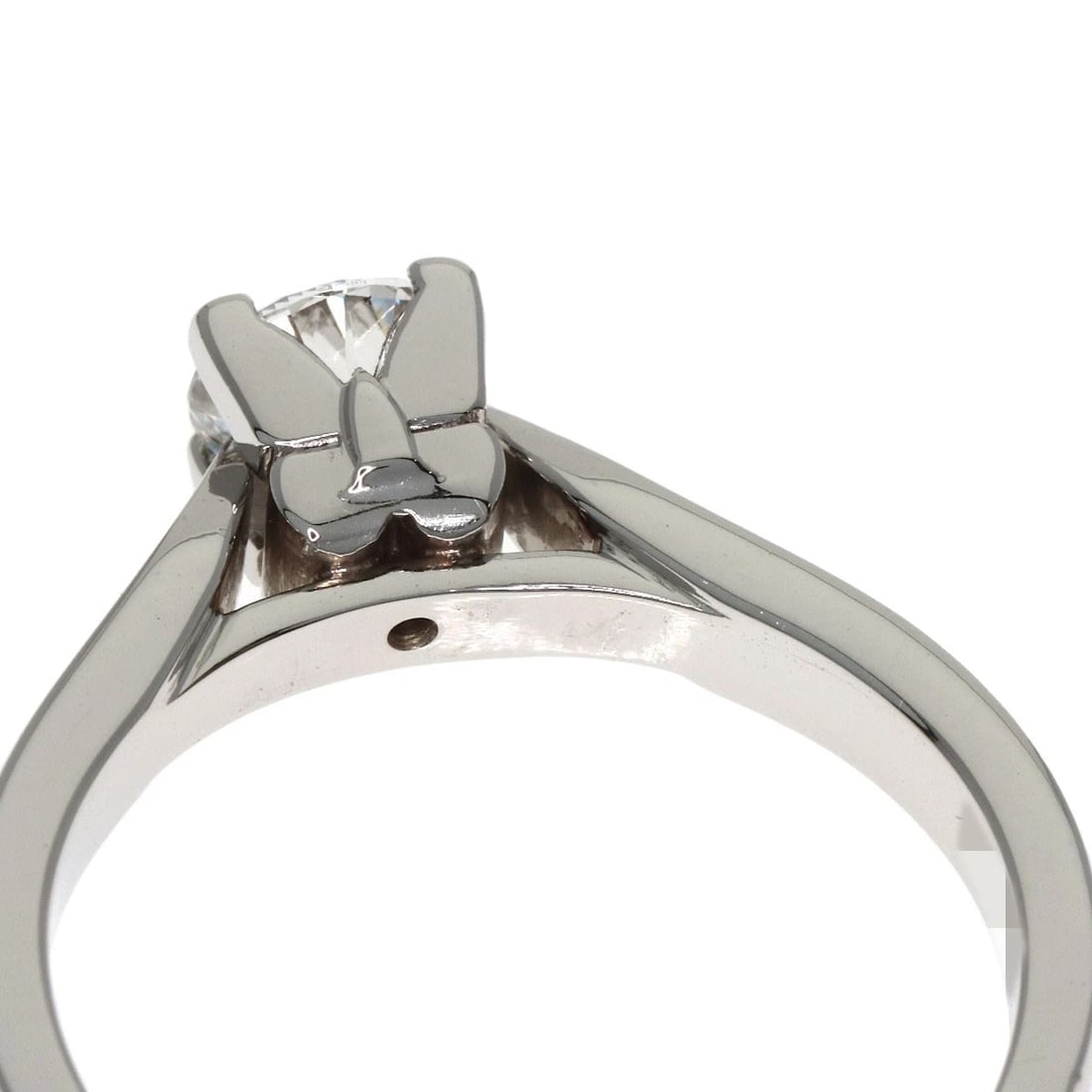 VAN CLEEF & ARPELS PAPILLON DIAMOND RING - 5