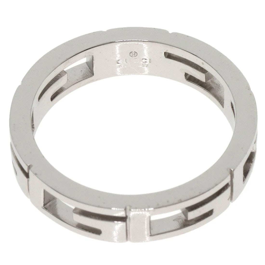 GUCCI MULTIPLE RING K18 WHITE GOLD - 4