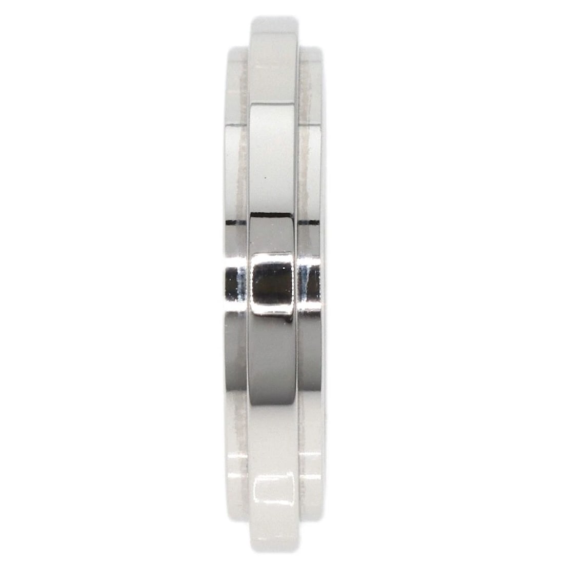 GUCCI STRAIGHT ROUGH RING K18 WHITE GOLD: GUCCI Straight Rough Ring K18 White Gold Brand: GUCCI Type: Ring Material: K18 White Gold, Color: Exterior Color Silver Size: 6.5 (US) Accessories: None Accessories Notice: When purchasing
