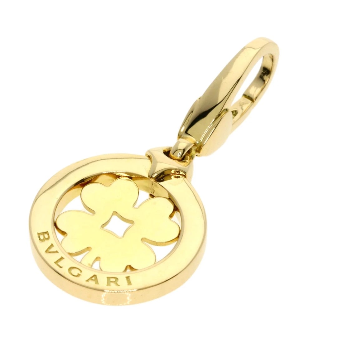BVLGARI TONDO CLOVER CHARM PENDANT TOP (1 of 3)