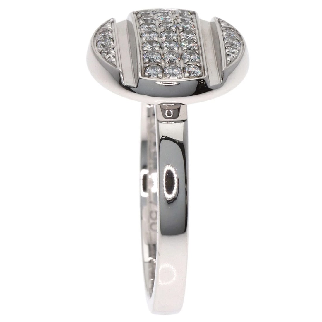 CHAUMET CLASS ONE STUDS DIAMOND RING - 3
