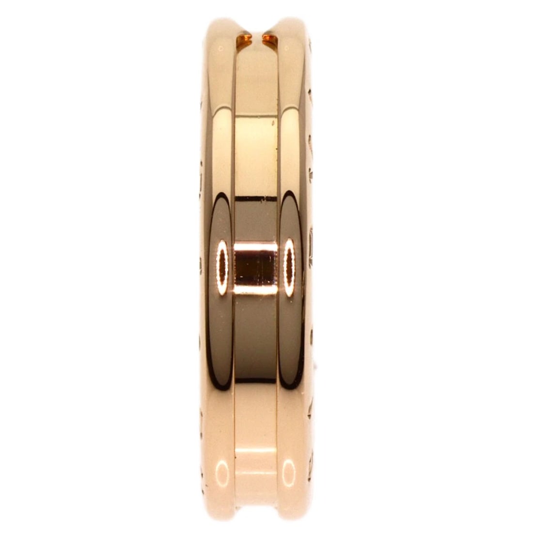 BVLGARI B.ZERO1 1 BAND RING K18 PINK GOLD: BVLGARI B.zero1 1 band Ring K18 Pink Gold Brand: BVLGARI Type: Ring Material: K18 Pink Gold, Color: Exterior Color Gold Size: 5.25 (US) Accessories: None Accessories Notice: When purchasin