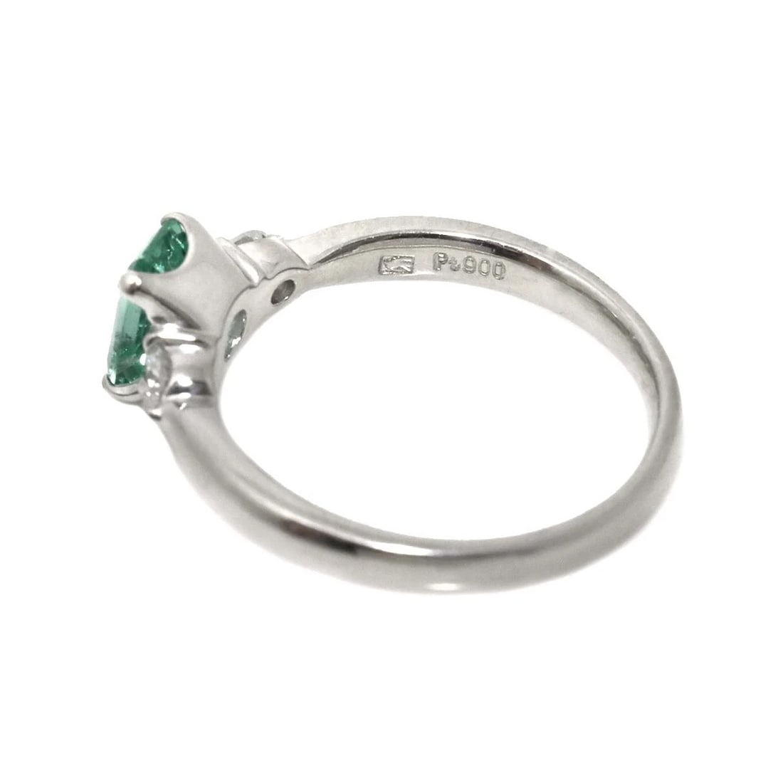BERYL DIAMOND RING PT PLATINUM - 4