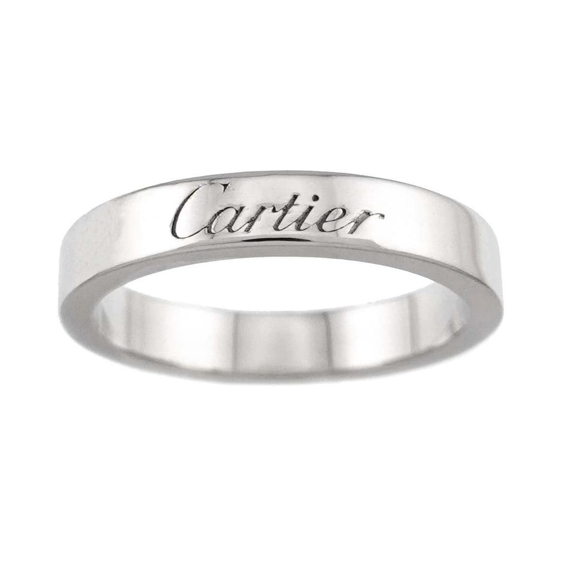 CARTIER C DE RING PLATINUM - 2