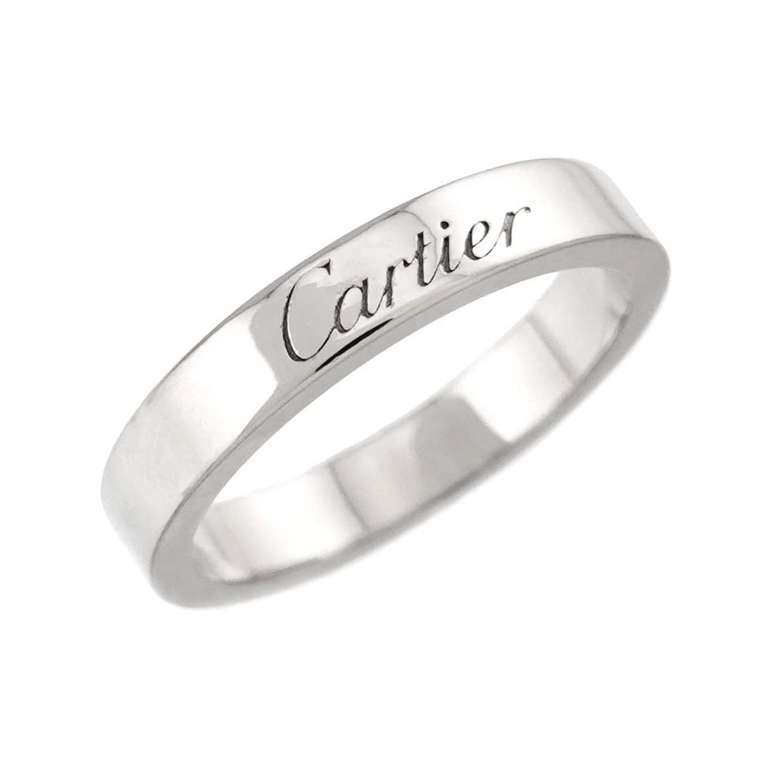 CARTIER C DE RING PLATINUM - 3
