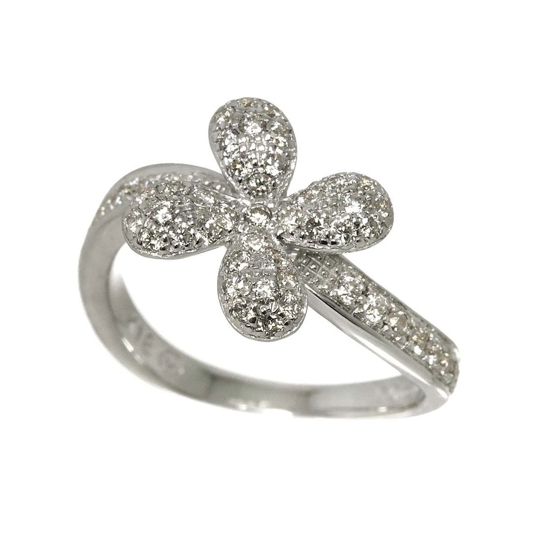 VENDOME DIAMOND FLOWER RING - 4