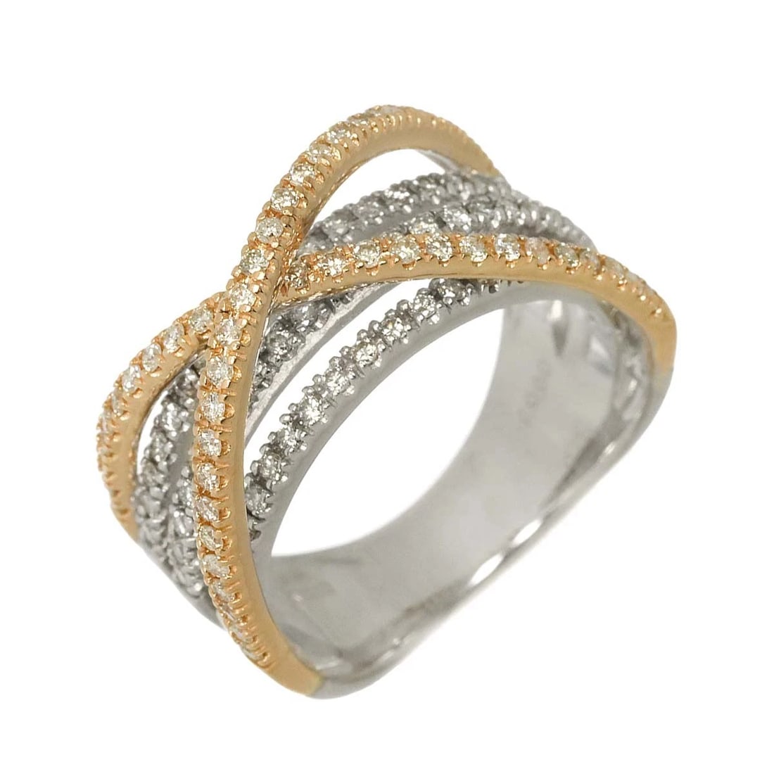 DIAMOND RING 18K K18 WG: Diamond Ring 18K K18 WG Brand: Unbranded Type: Ring Material: 750 White Pink Gold, Main Stone/Creation Natural Color: White Gold Size: 5.5-5.75 (US) Accessories: None Accessories Notice: W