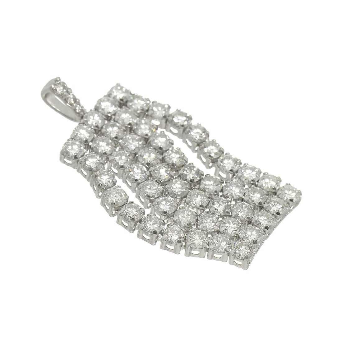 DIAMOND PENDANT TOP PT PLATINUM - 2