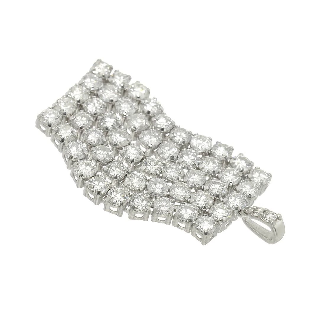 DIAMOND PENDANT TOP PT PLATINUM - 3