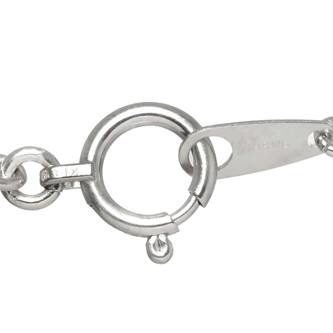 SAPPHIRE RUBY NECKLACE 18K WG - 4