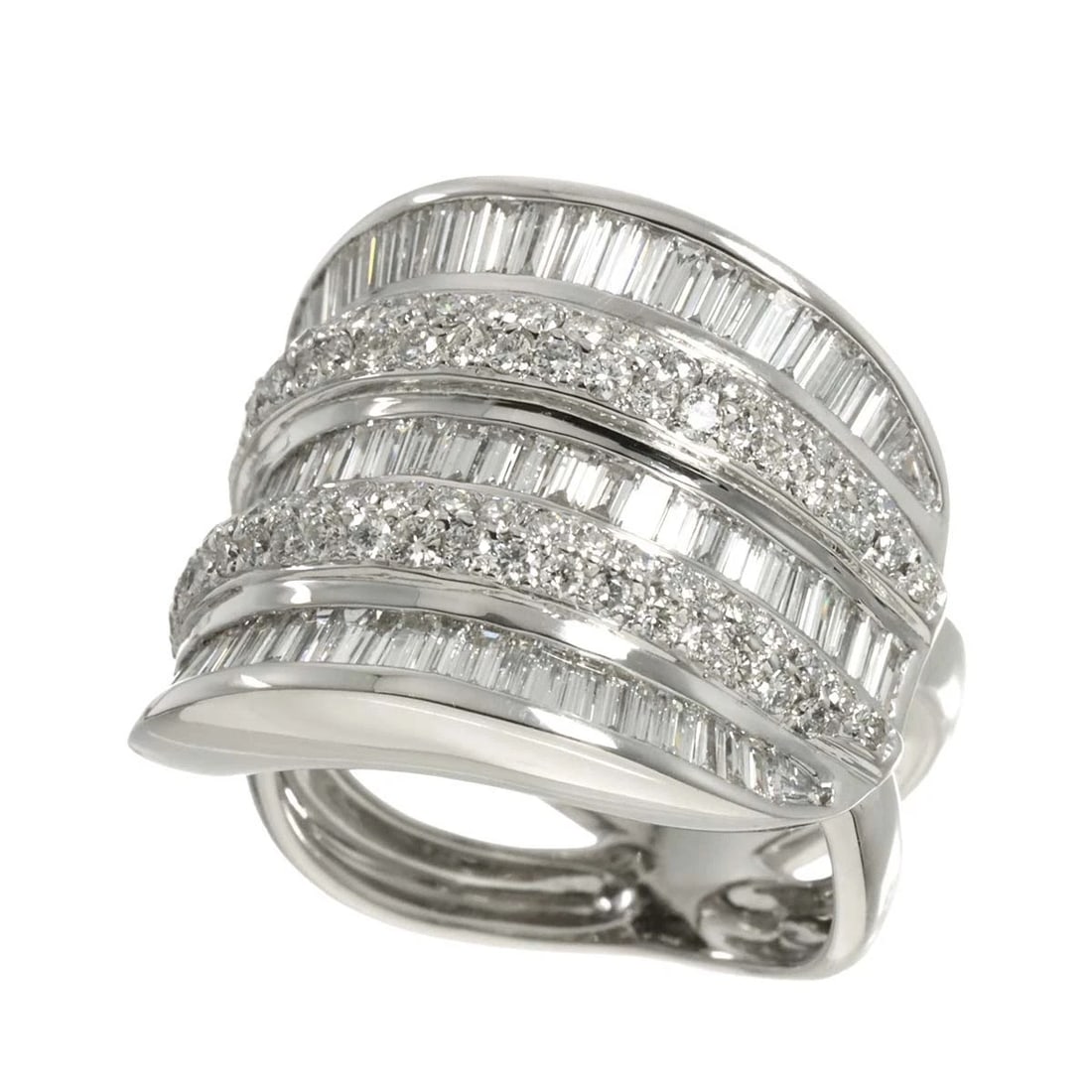 DIAMOND RING 18K K18 - 3