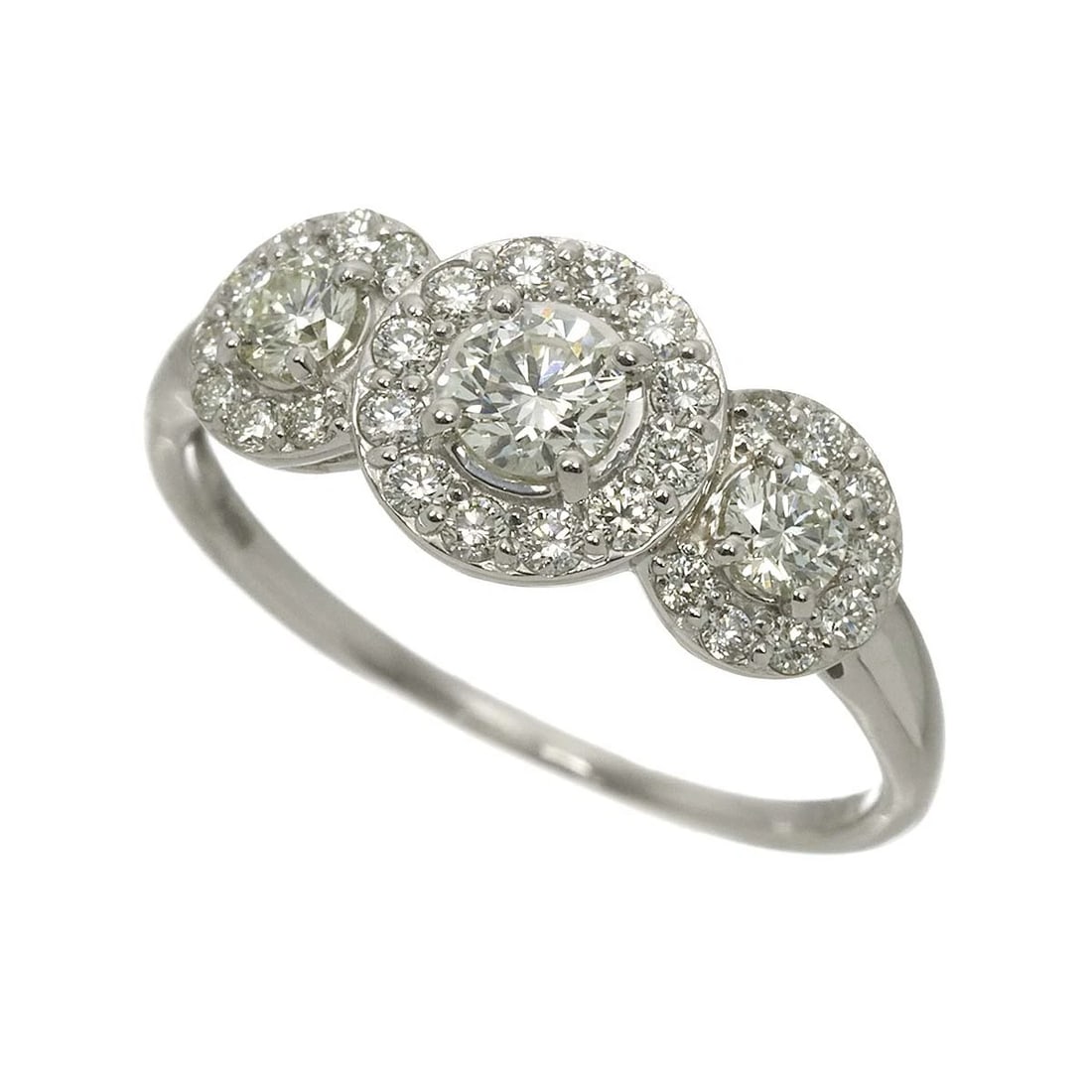 DIAMOND RING PT PLATINUM - 3