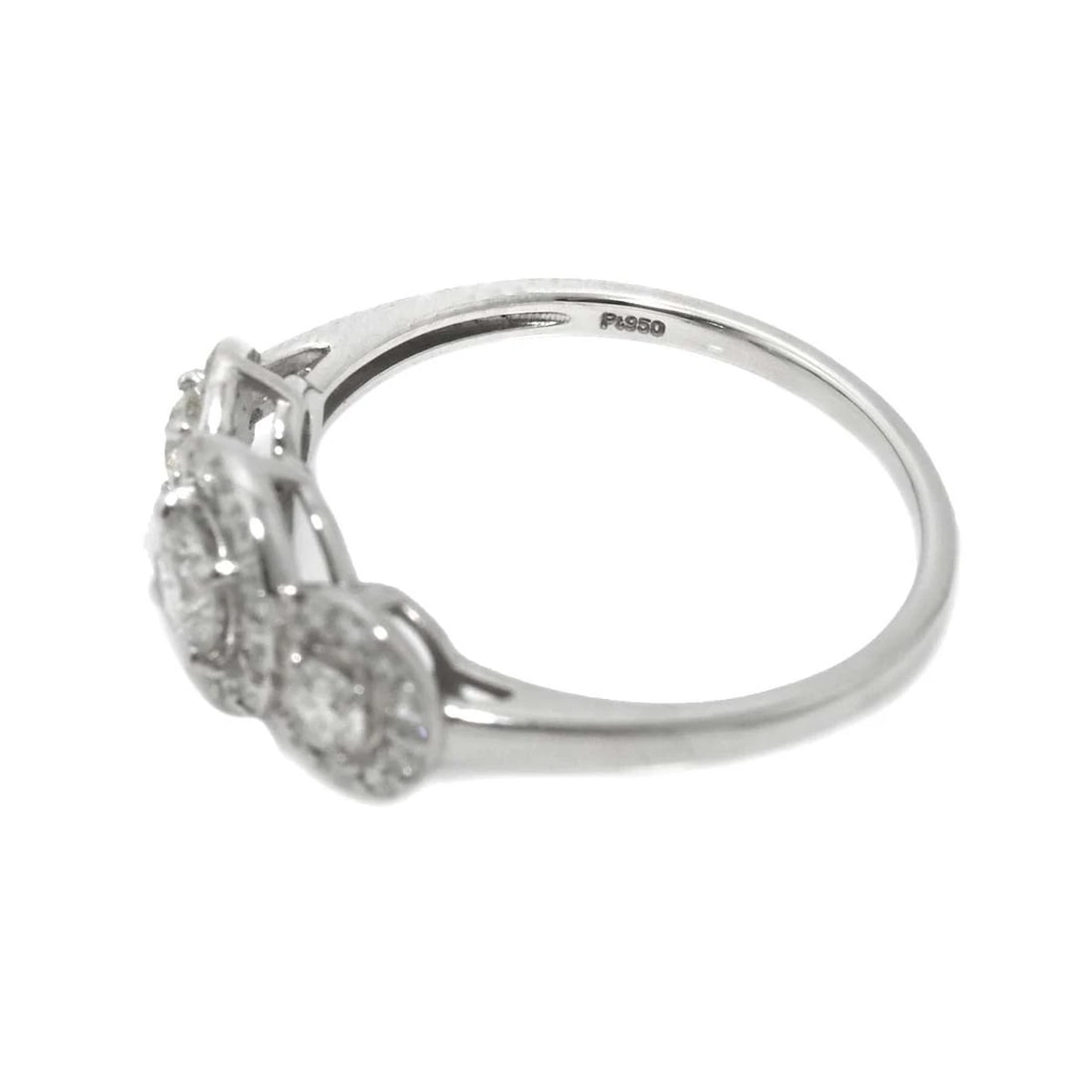 DIAMOND RING PT PLATINUM - 4