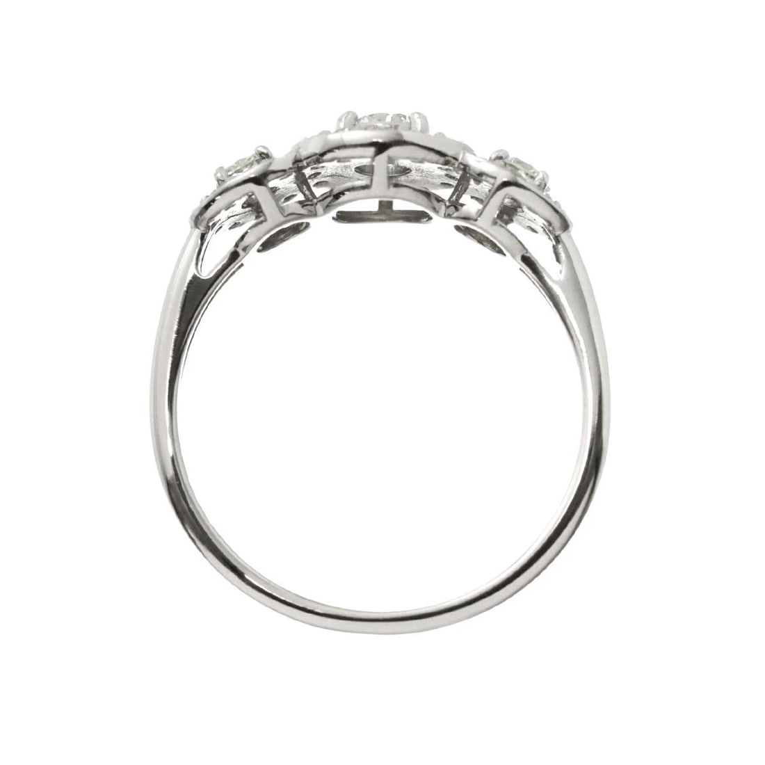 DIAMOND RING PT PLATINUM - 6