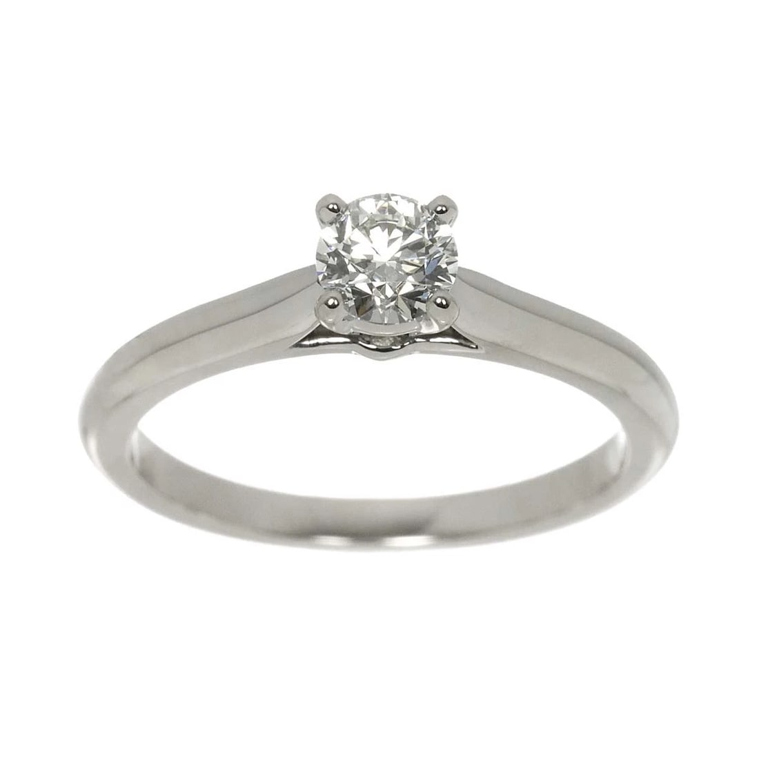 CARTIER SOLITAIRE DIAMOND RING - 2