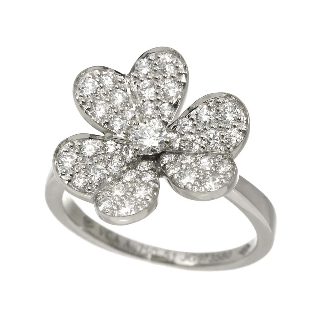 VAN CLEEF ARPELS FRIVOLE DIAMOND RING - 3
