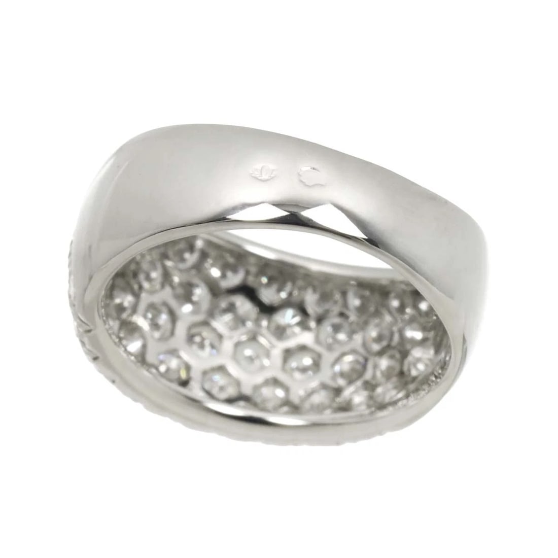 VAN CLEEF ARPELS PAVE DIAMOND RING - 3