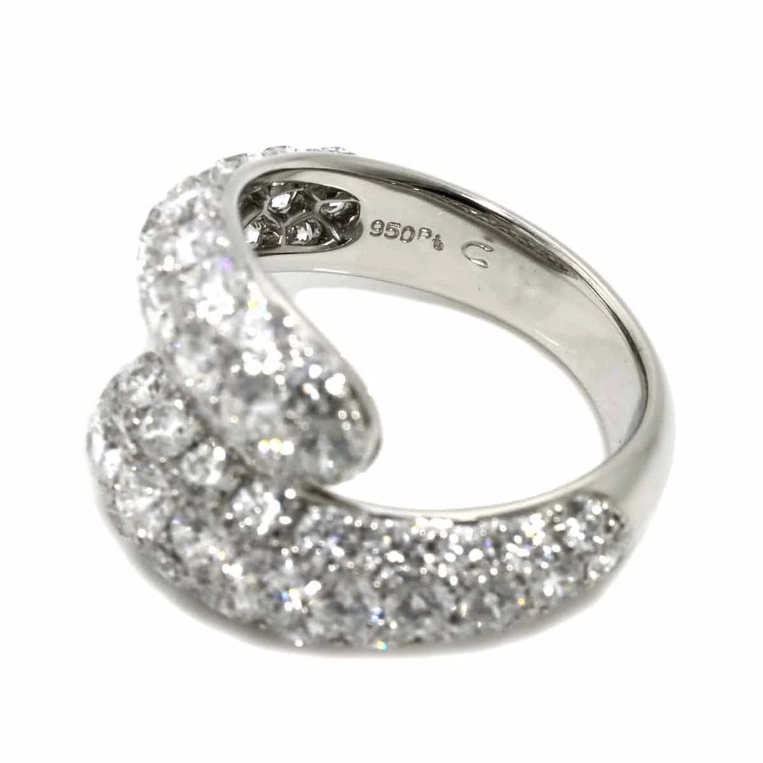 CHAR DIAMOND RING PLATINUM - 3