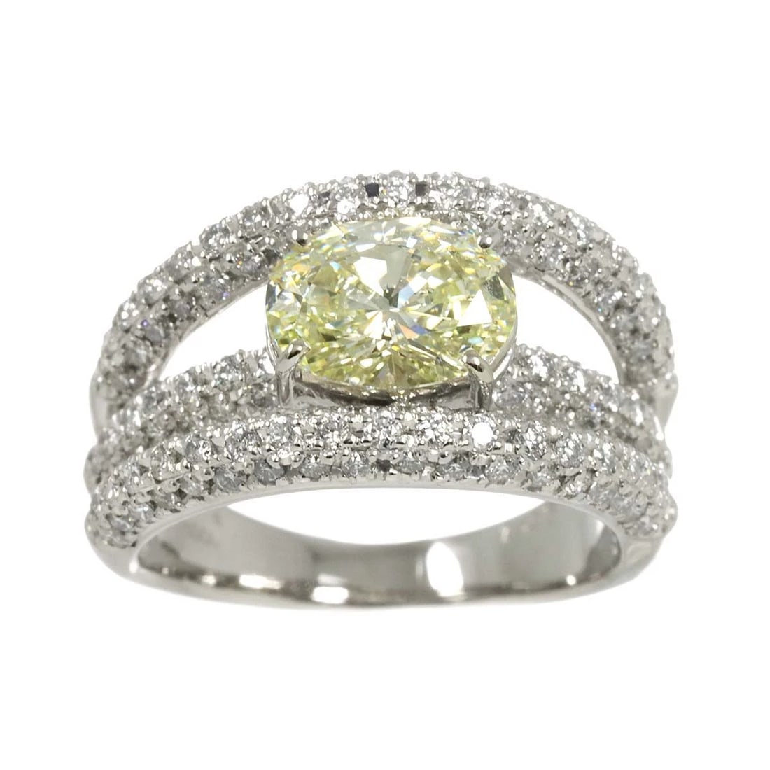 DIAMOND RING PT PLATINUM - 2