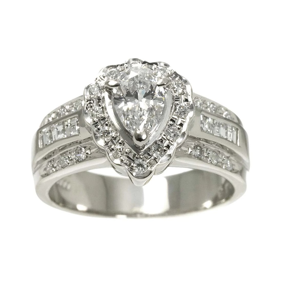 DIAMOND RING PT PLATINUM - 2