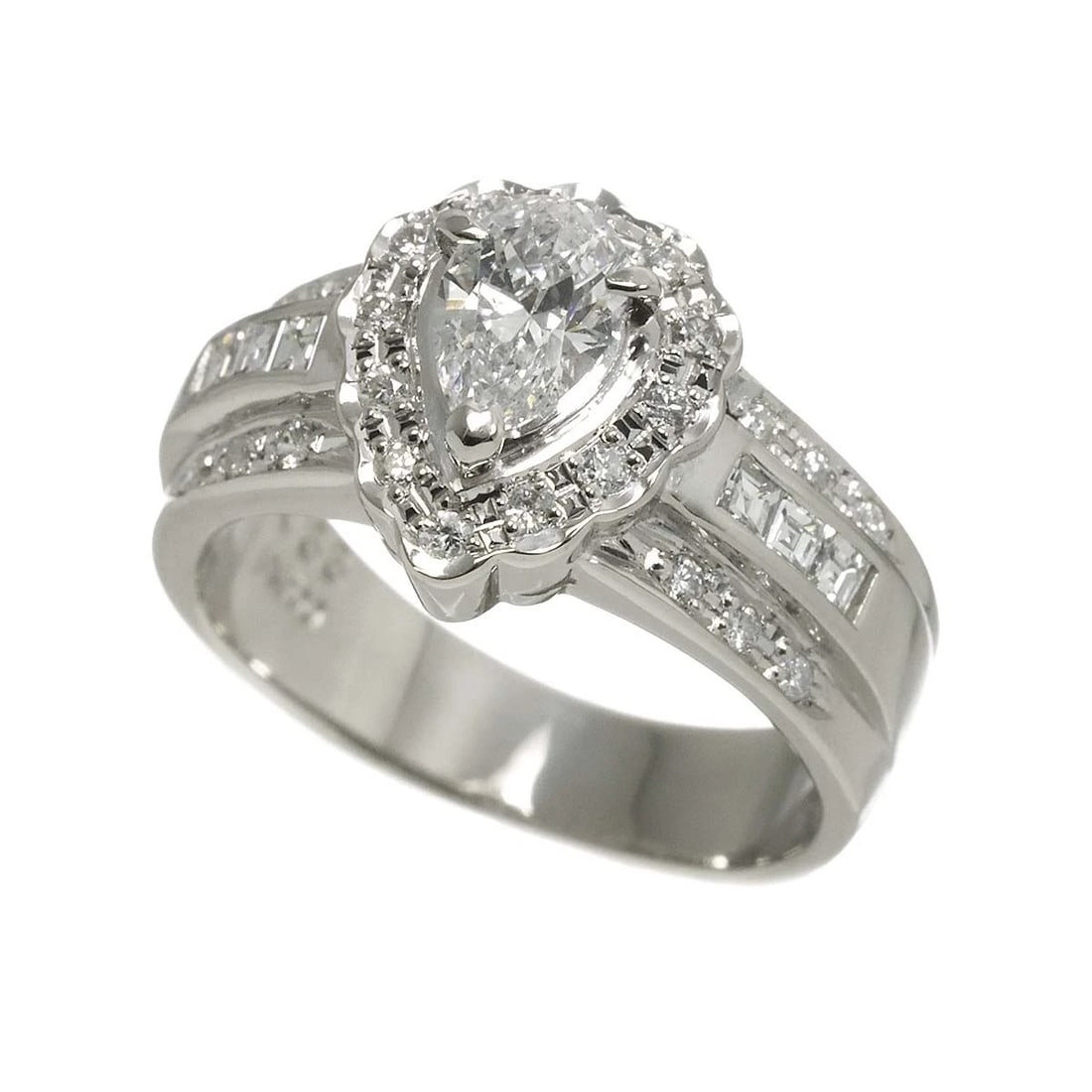 DIAMOND RING PT PLATINUM - 3