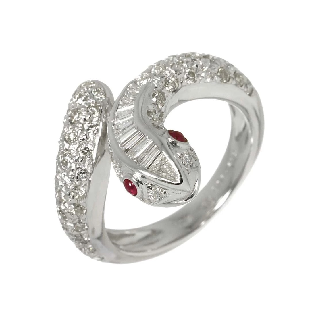RUBY DIAMOND RING 18K WG: Ruby Diamond Ring 18K WG Brand: Unbranded Type: Ring Material: 750 White Gold, Main Stone/Creation Ruby Color: White Gold Size: 5.5-5.75 (US) Accessories: None Accessories Notice: When pur